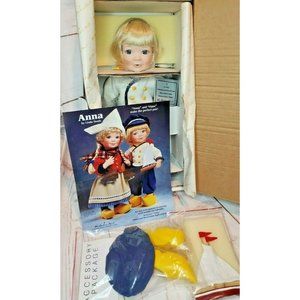 Vintage The Danbury Mint HANS By Linda Steele Collectible Doll With Accessories